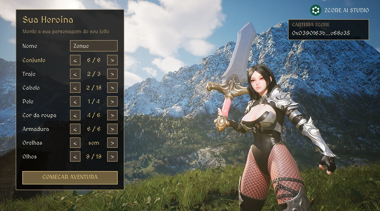 Zenith Age character creator, another hero