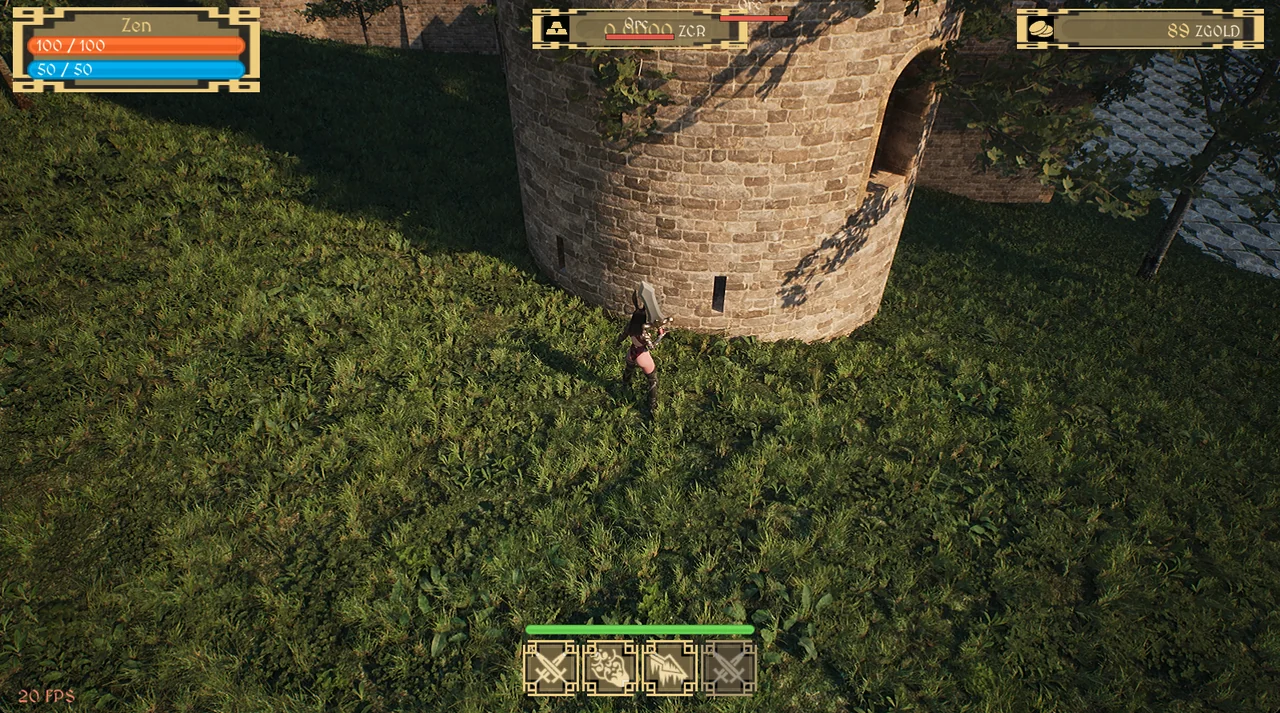 Zenith Age seen from the keep